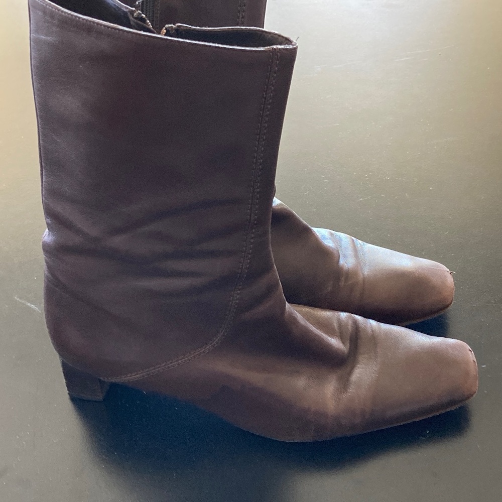 Cole Haan, Size 8, fabulous brown heels boots